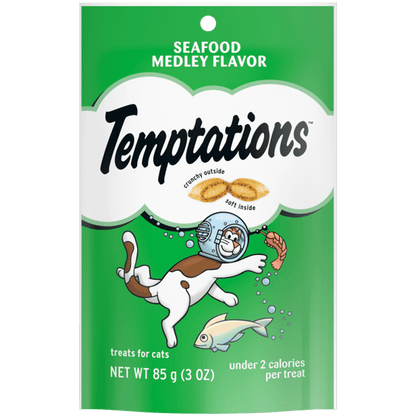 Temptations Seafood Medley Cat Treat