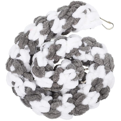 Ipetboom 1Pc Ferret Toys Sugar Glider Climbing Toys Rat Swing Hanging Toy Parrot Climbing Rope Bird Perches Stand Pet Swing Hamster Cage Accessories For Small Animals Grey White